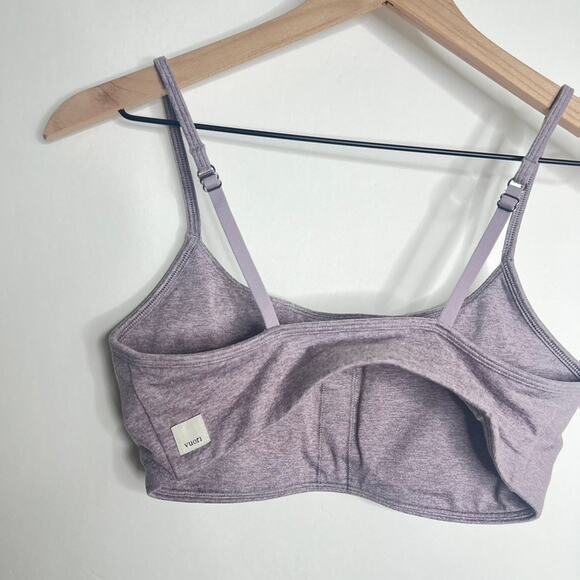Vuori Halo Essential Bra Heathered Purple Womens Small - Picture 8 of 12